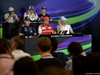 GP RUSSIA, 09.10.2014- Giovedi'  Press Conference, upper row L to R Felipe Massa (BRA) Williams F1 Team FW36, Adrian Sutil (GER), Sauber C33 , Daniil Kvyat (RUS) Scuderia Toro Rosso STR9. Bottom row L to R Sebastian Vettel (GER) Infiniti Red Bull Racing RB10, Fernando Alonso (ESP) Ferrari F14T e Jenson Button (GBR) McLaren Mercedes MP4-29