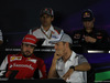 GP RUSSIA, 09.10.2014- Giovedi'  Press Conference, Fernando Alonso (ESP) Ferrari F14T e Jenson Button (GBR) McLaren Mercedes MP4-29