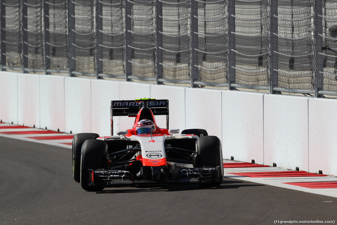 GP RUSSIA, 11.10.2014- Prove Libere 3, Max Chilton (GBR), Marussia F1 Team MR03
