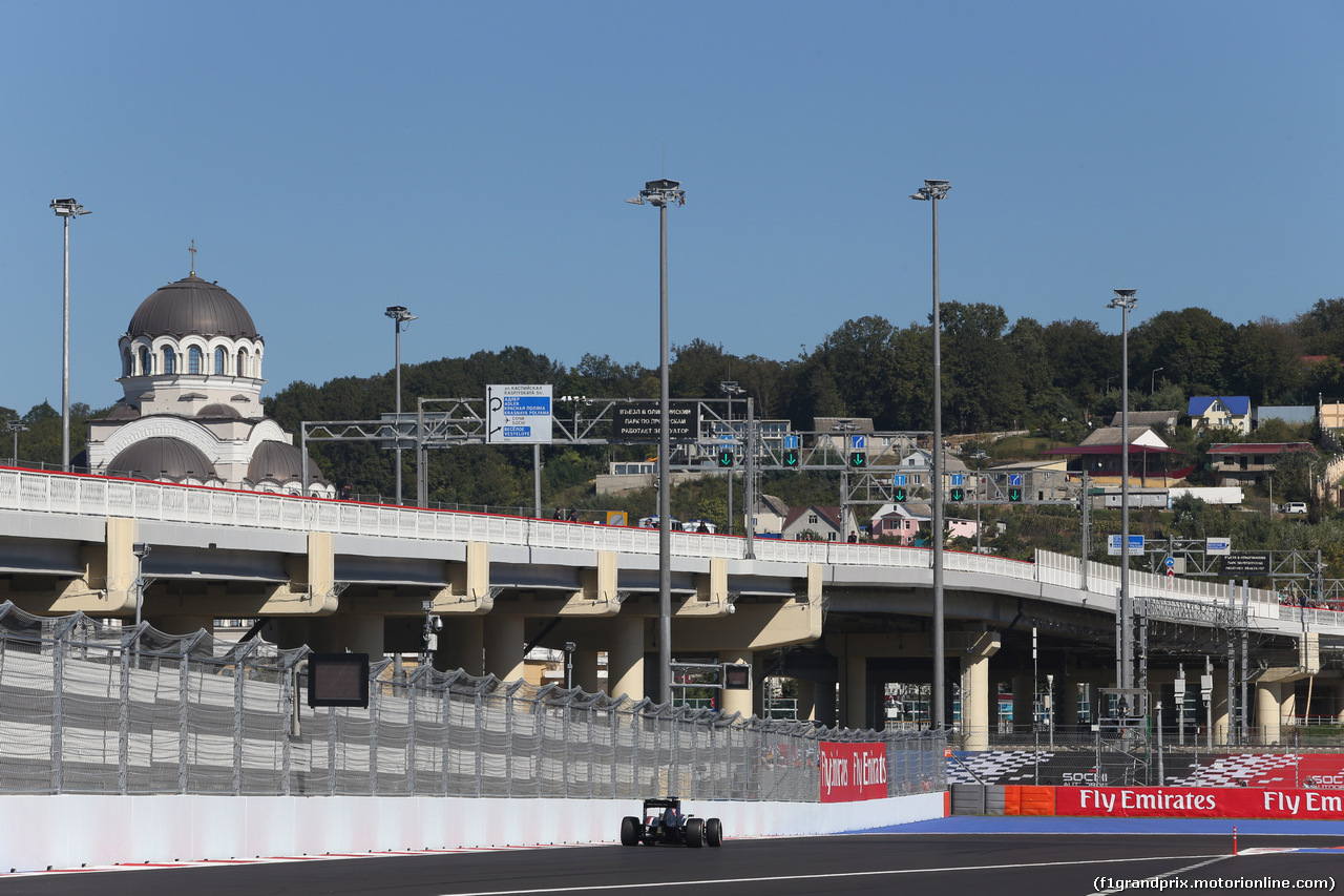 GP RUSSIA, 11.10.2014- Prove Libere 3, Adrian Sutil (GER) Sauber F1 Team C33