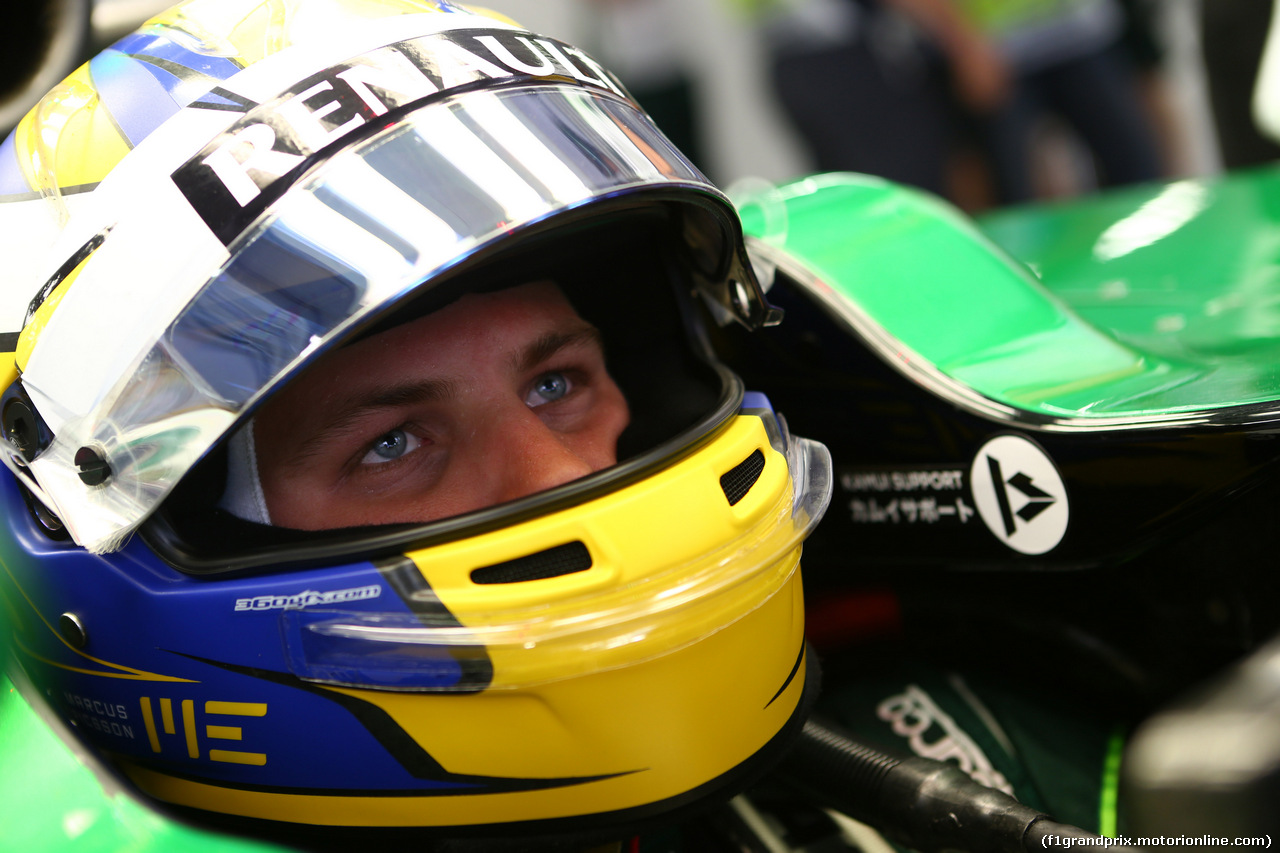 GP RUSSIA, 11.10.2014- Prove Libere 3, Marcus Ericsson (SWE) Caterham F1 Team CT-04