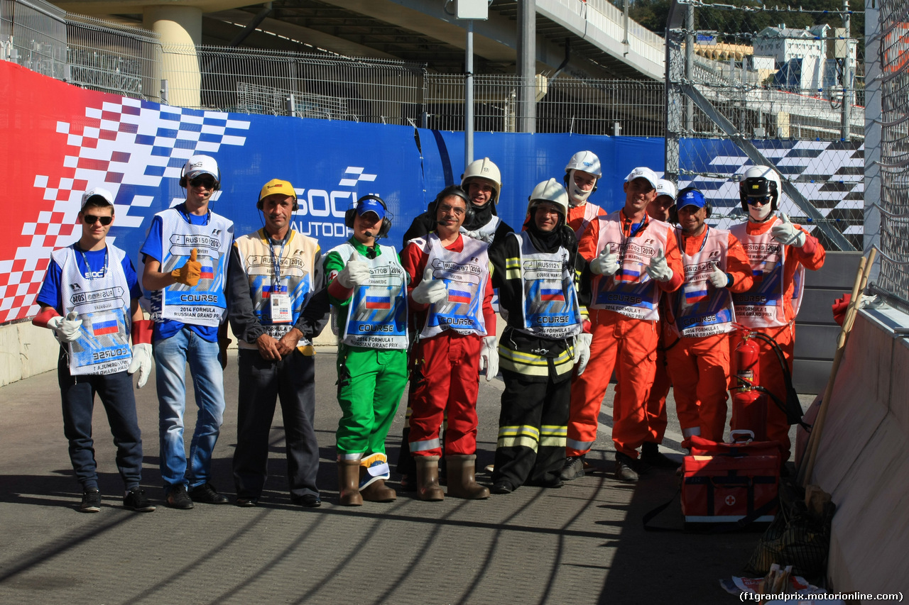 GP RUSSIA, 11.10.2014- Prove Libere 3, Marshall