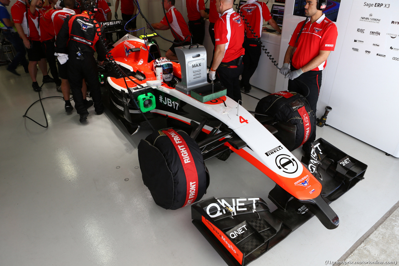 GP RUSSIA, 11.10.2014- Prove Libere 3, Max Chilton (GBR), Marussia F1 Team MR03
