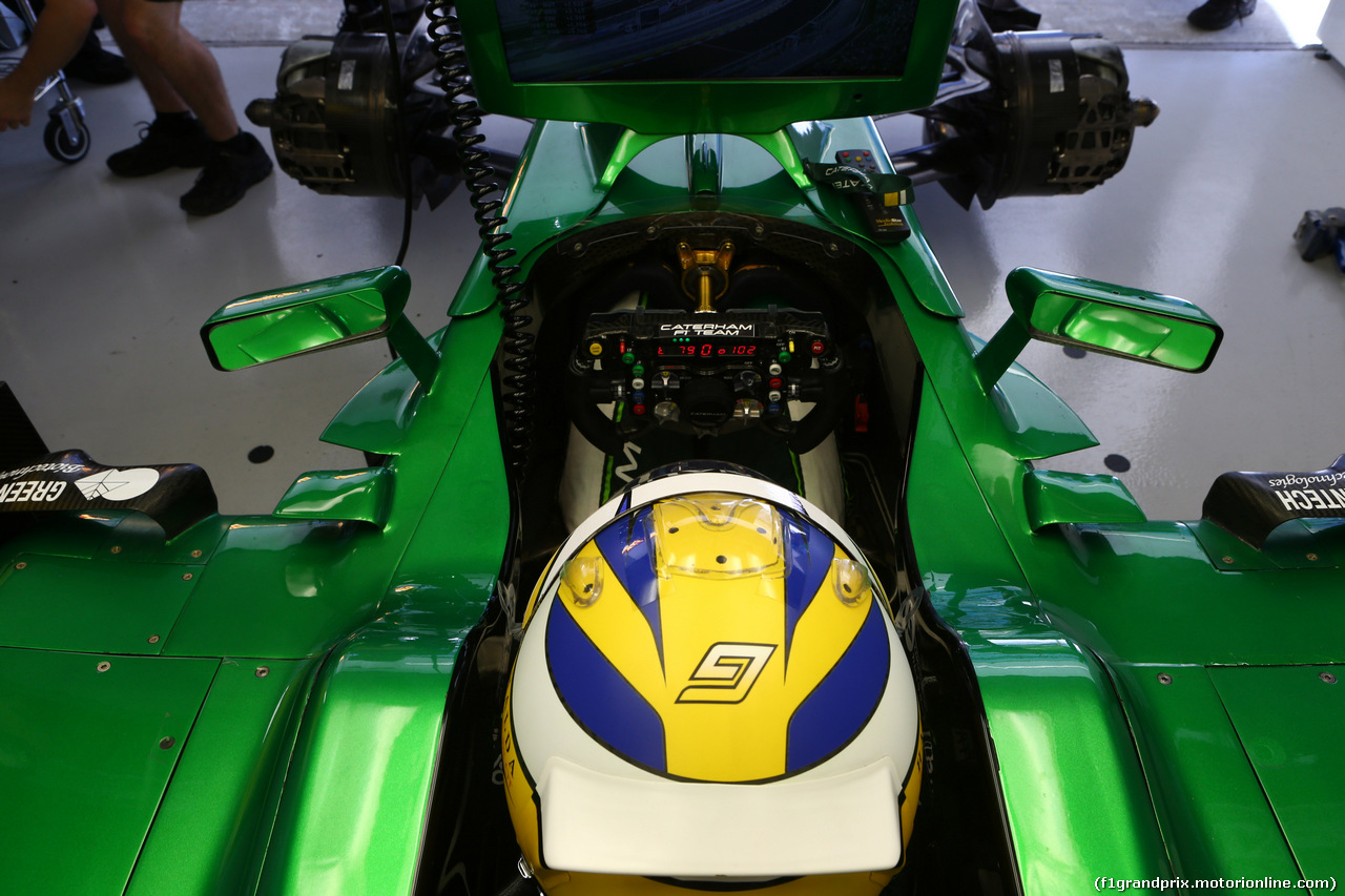 GP RUSSIA, 11.10.2014- Prove Libere 3, Marcus Ericsson (SWE) Caterham F1 Team CT-04