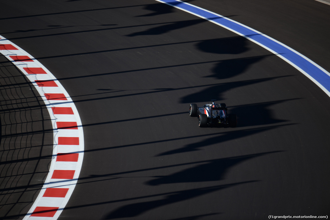 GP RUSSIA, 11.10.2014- Prove Libere 3, Adrian Sutil (GER) Sauber F1 Team C33