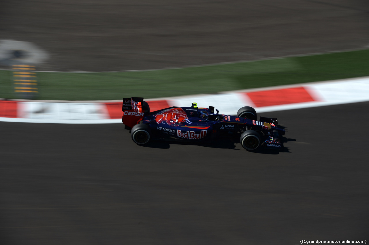 GP RUSSIA, 11.10.2014- Prove Libere 3, Daniil Kvyat (RUS) Scuderia Toro Rosso STR9