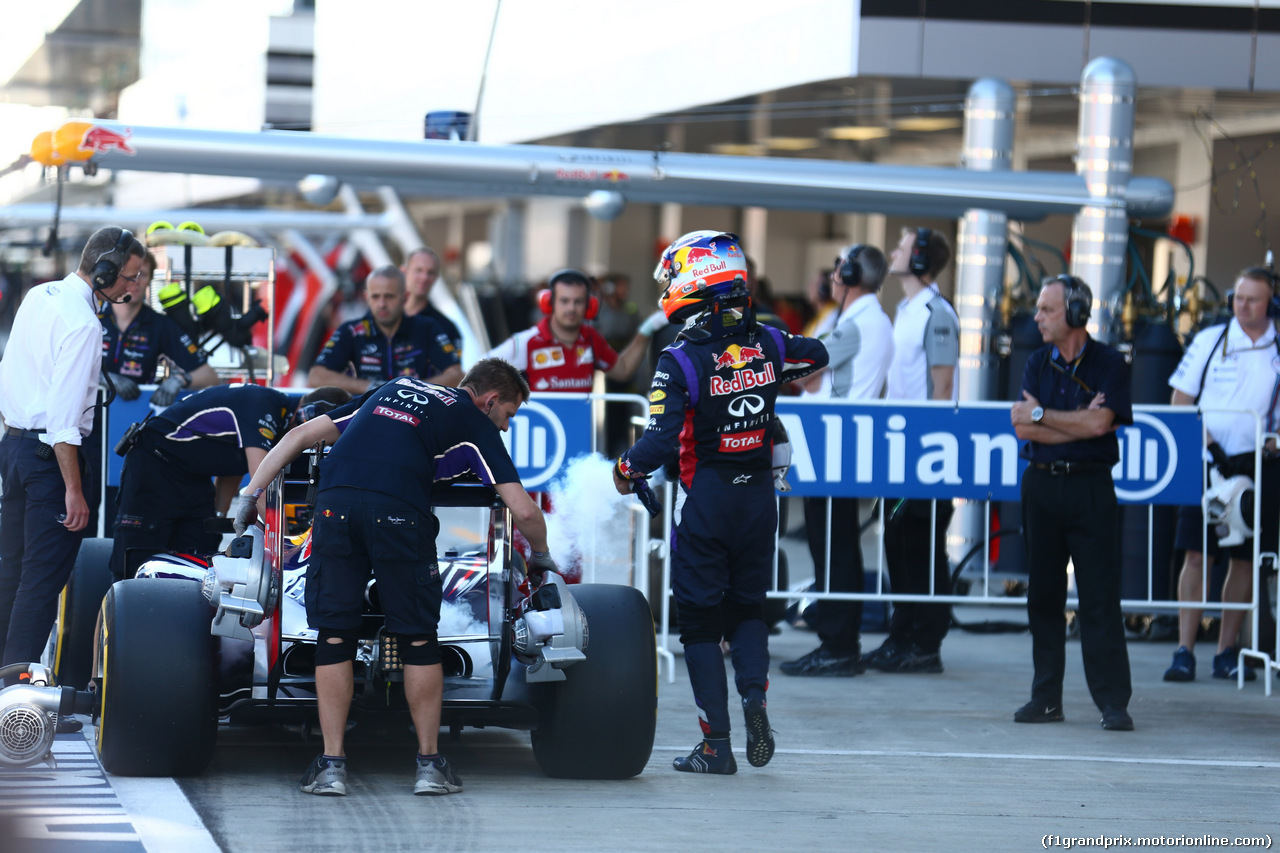 GP RUSSIA, 11.10.2014- Qualifiche, Daniel Ricciardo (AUS) Infiniti Red Bull Racing RB10