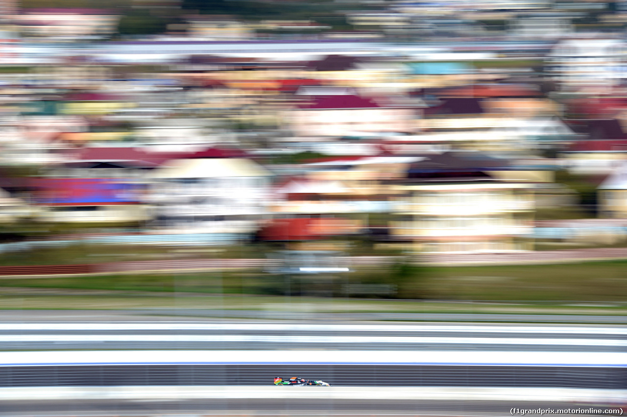 GP RUSSIA, 11.10.2014- Prove Libere 3, Nico Hulkenberg (GER) Sahara Force India VJM07