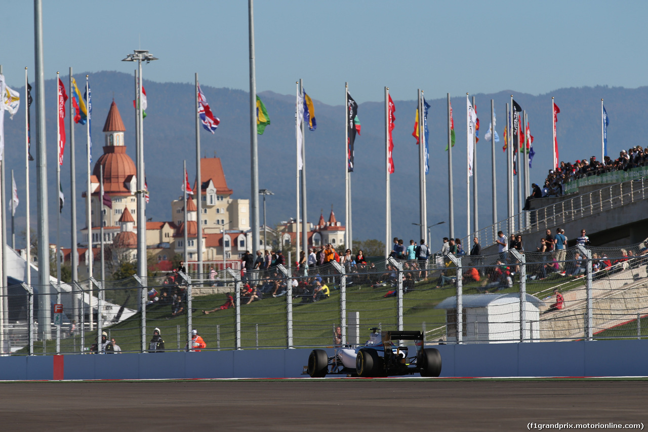 GP RUSSIA, 11.10.2014- Qualifiche, Valtteri Bottas (FIN) Williams F1 Team FW36