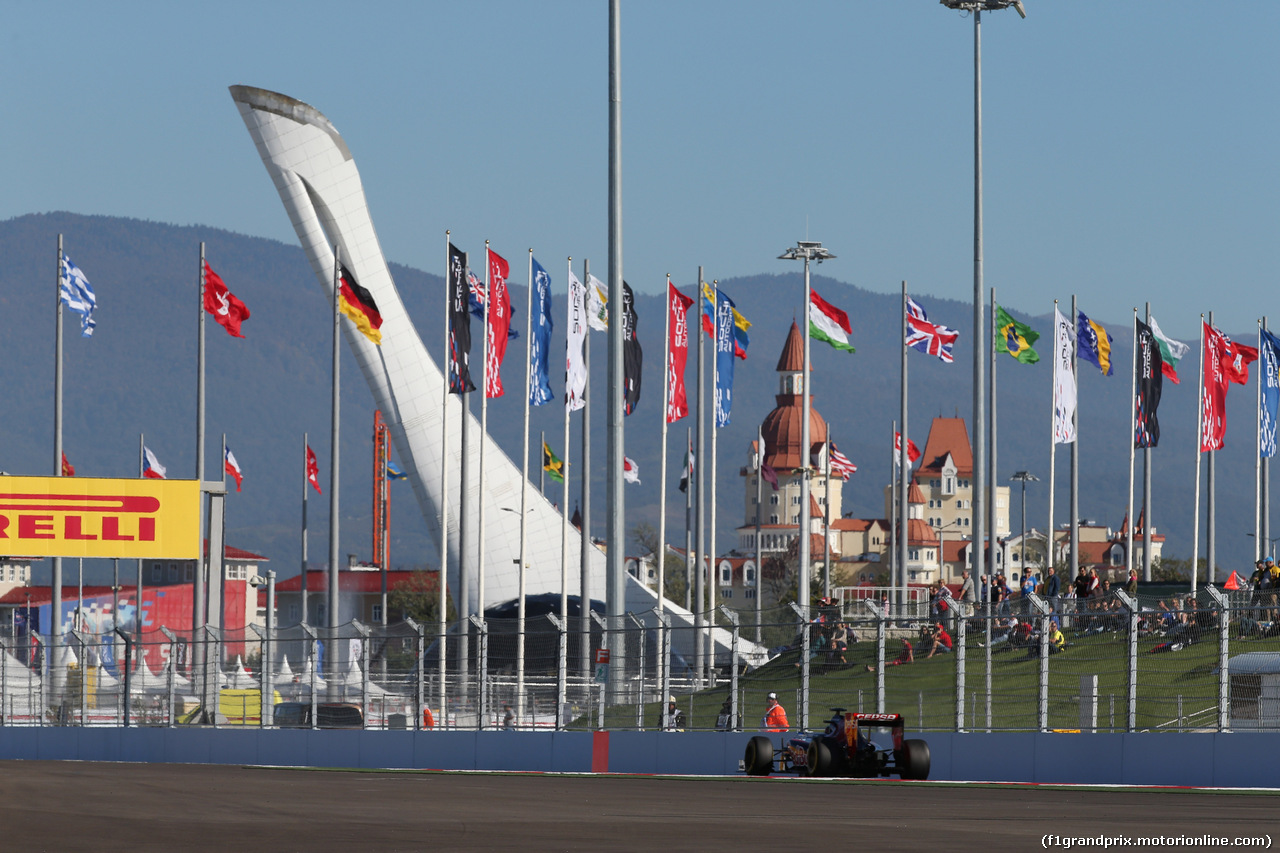 GP RUSSIA, 11.10.2014- Qualifiche, Jean-Eric Vergne (FRA) Scuderia Toro Rosso STR9