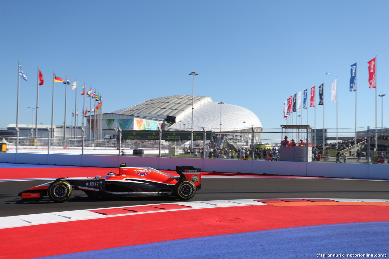GP RUSSIA, 11.10.2014- Qualifiche, Max Chilton (GBR), Marussia F1 Team MR03