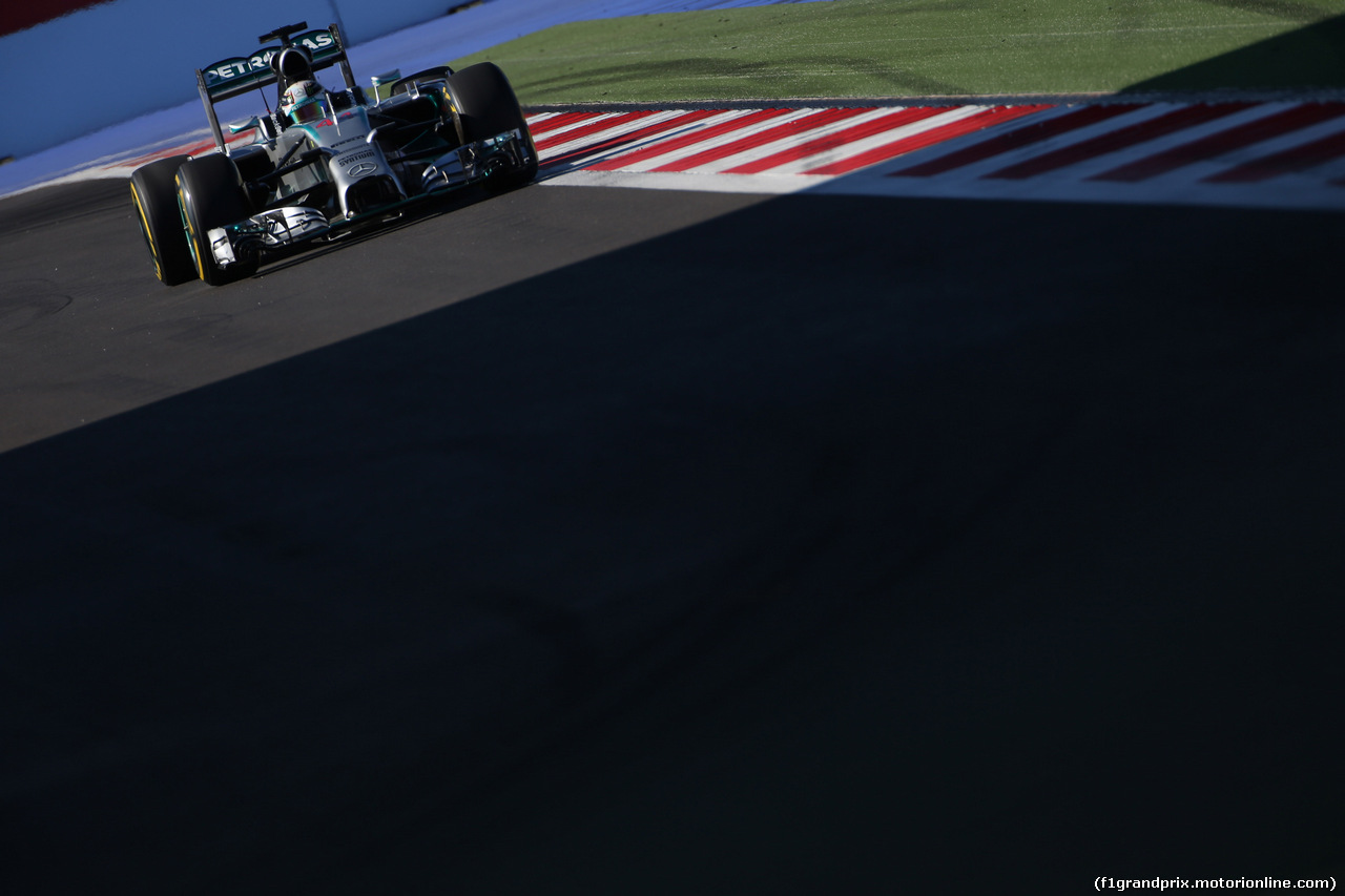 GP RUSSIA, 11.10.2014- Qualifiche, Lewis Hamilton (GBR) Mercedes AMG F1 W05