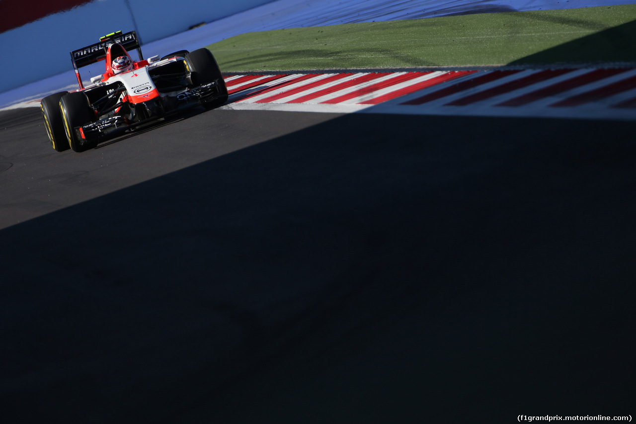 GP RUSSIA, 11.10.2014- Qualifiche, Max Chilton (GBR), Marussia F1 Team MR03