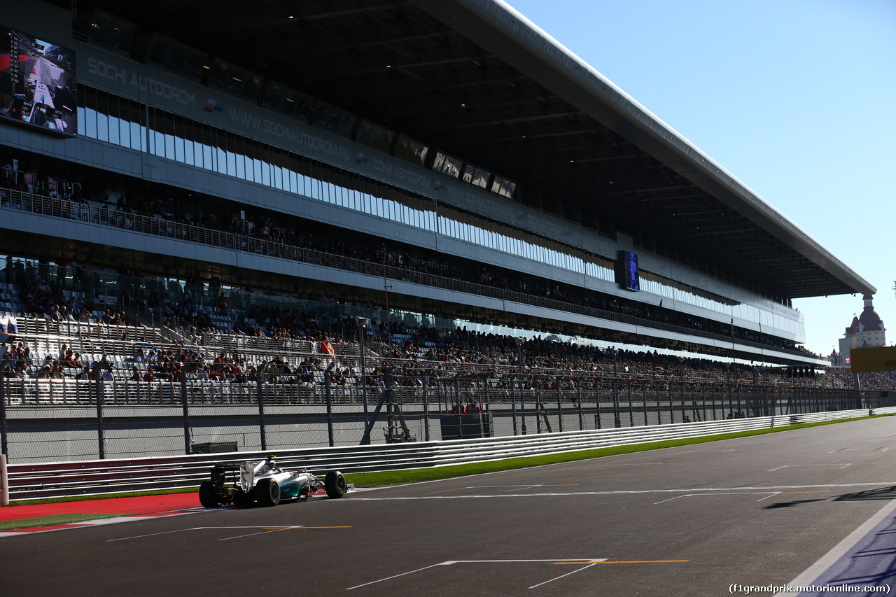 GP RUSSIA, 11.10.2014- Qualifiche, Nico Rosberg (GER) Mercedes AMG F1 W05