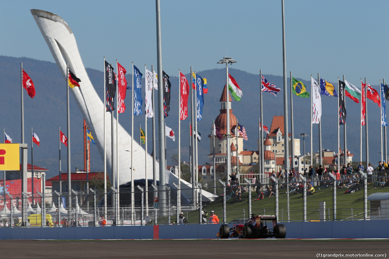 GP RUSSIA, 11.10.2014- Qualifiche, Kimi Raikkonen (FIN) Ferrari F14T