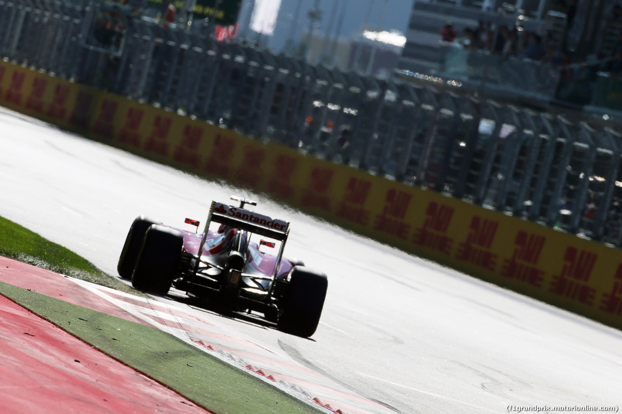 GP RUSSIA, 11.10.2014- Qualifiche, Kimi Raikkonen (FIN) Ferrari F14T