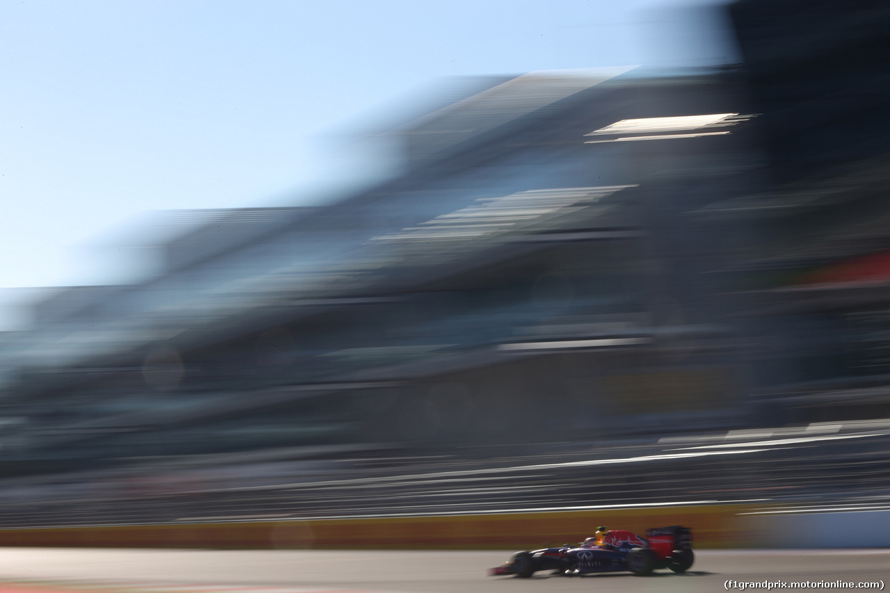 GP RUSSIA, 11.10.2014- Qualifiche, Daniel Ricciardo (AUS) Infiniti Red Bull Racing RB10