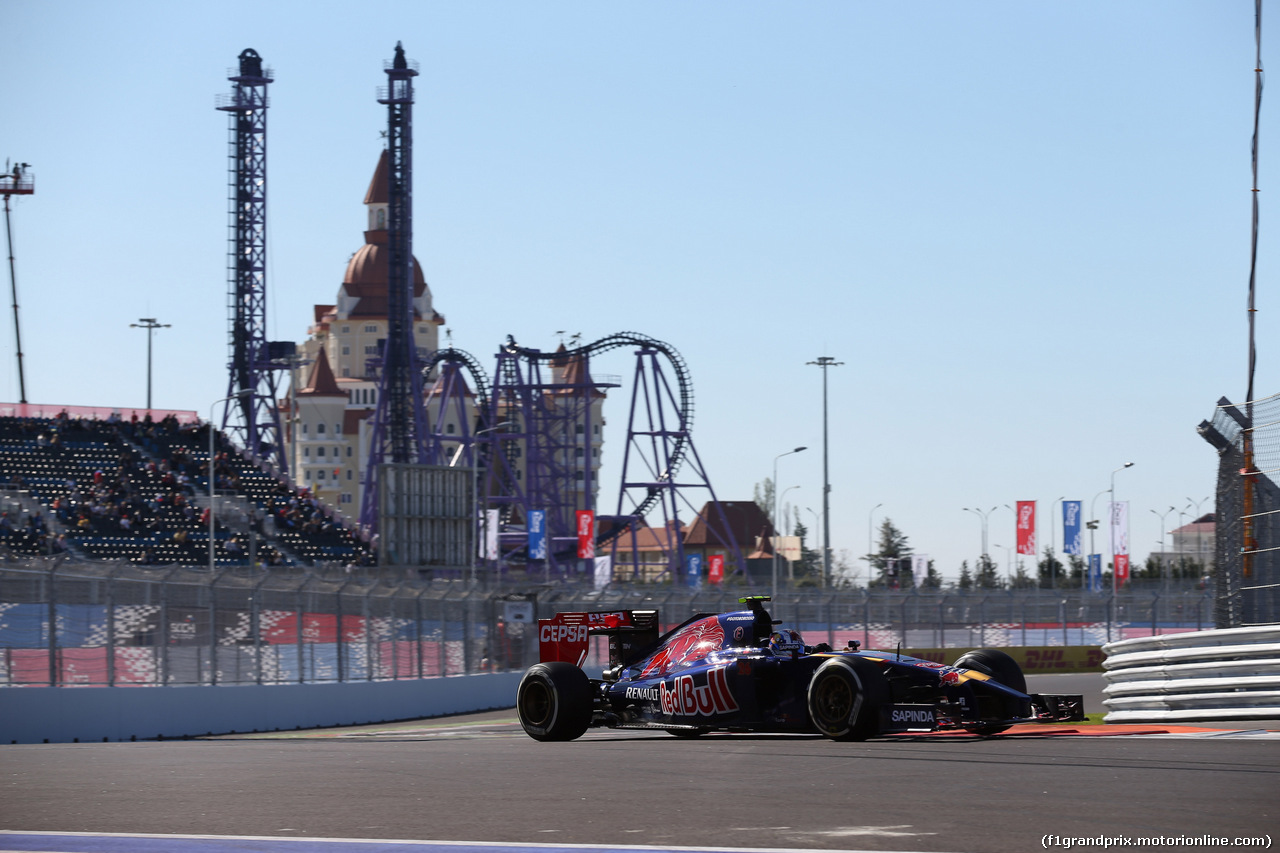 GP RUSSIA, 11.10.2014- Prove Libere 3, Daniil Kvyat (RUS) Scuderia Toro Rosso STR9
