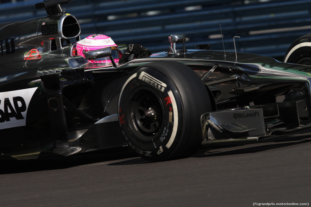 GP RUSSIA, 11.10.2014- Prove Libere 3, Jenson Button (GBR) McLaren Mercedes MP4-29