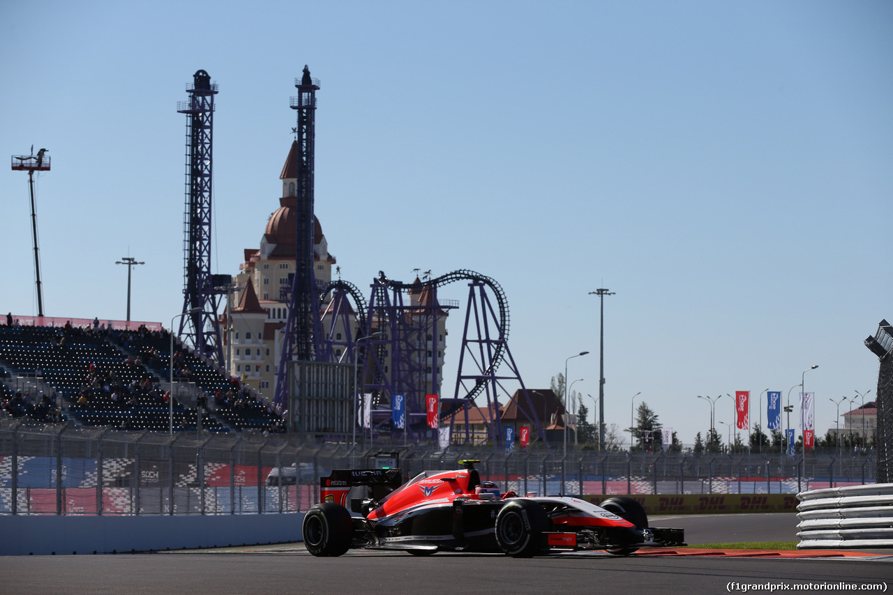 GP RUSSIA, 11.10.2014- Prove Libere 3, Max Chilton (GBR), Marussia F1 Team MR03