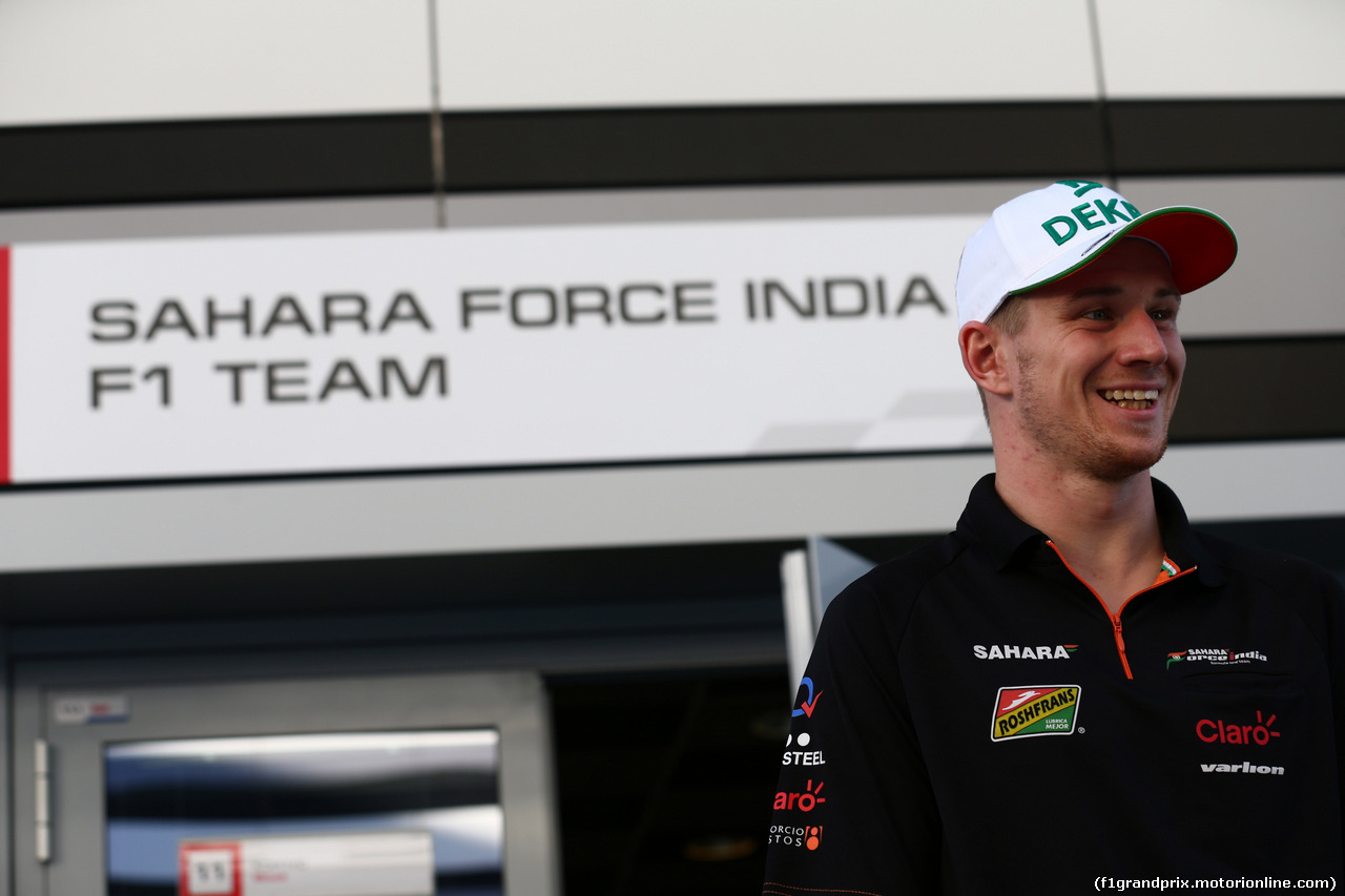 GP RUSSIA, 11.10.2014- Nico Hulkenberg (GER) Sahara Force India VJM07
