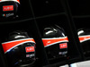 GP RUSSIA, 11.10.2014- free practice 3, Marussia meccanici helmets with the hashtag JB17 for Jules Bianchi (FRA) Marussia F1 Team MR03