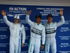 GP RUSSIA, 11.10.2014- Qualifiche, Festeggiamenti: pole position Lewis Hamilton (GBR) Mercedes AMG F1 W05, 2nd Nico Rosberg (GER) Mercedes AMG F1 W05, 3rd Valtteri Bottas (FIN) Williams F1 Team FW36