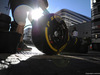 GP RUSSIA, 11.10.2014- mechanic is washing tires