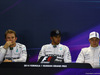 GP RUSSIA, 11.10.2014- After Qualifiche, Press Conference, pole position Lewis Hamilton (GBR) Mercedes AMG F1 W05, 2nd Nico Rosberg (GER) Mercedes AMG F1 W05, 3rd Valtteri Bottas (FIN) Williams F1 Team FW36