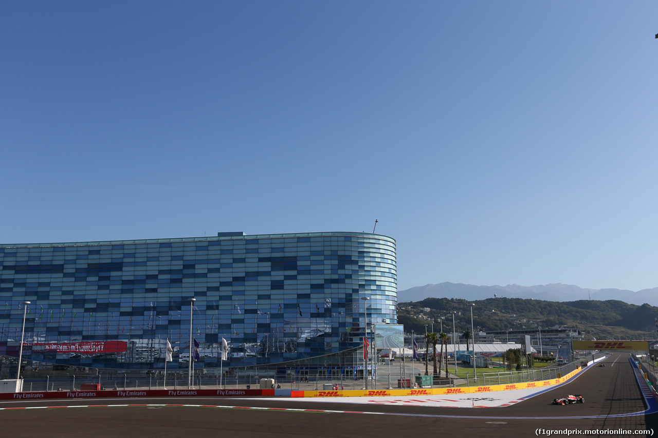 GP RUSSIA, 10.10.2015- Prove Libere 1, Max Chilton (GBR), Marussia F1 Team MR03