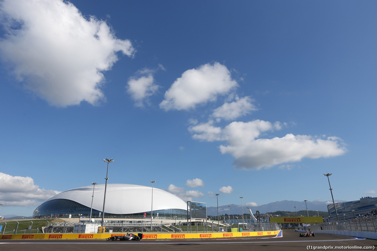 GP RUSSIA, 10.10.2015- Prove Libere 1, Adrian Sutil (GER) Sauber F1 Team C33