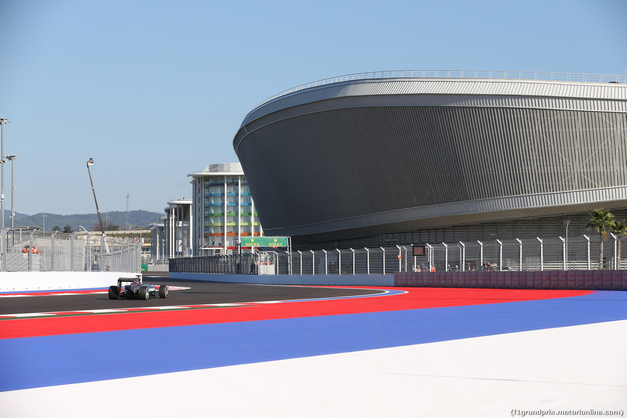 GP RUSSIA, 10.10.2015- Prove Libere 1, Nico Rosberg (GER) Mercedes AMG F1 W05