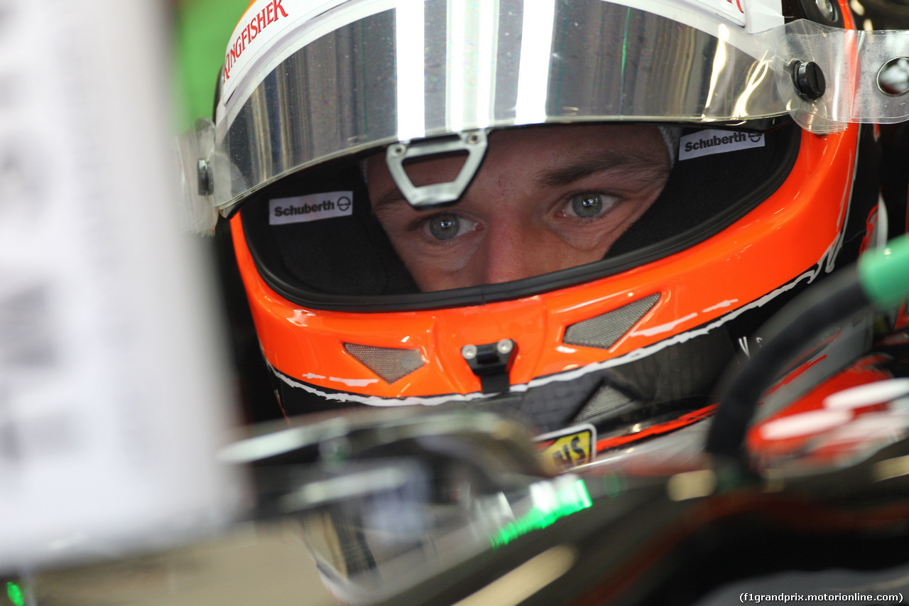 GP RUSSIA, 10.10.2015- Prove Libere 1, Nico Hulkenberg (GER) Sahara Force India VJM07