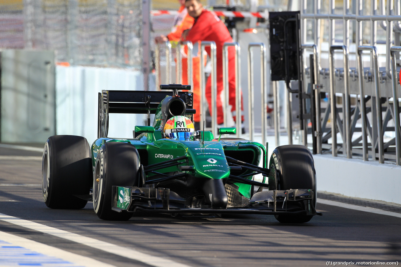 GP RUSSIA, 10.10.2015- Prove Libere 1, Roberto Merhi (ESP) Caterham F1 Team Test Driver
