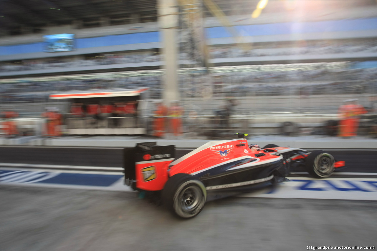 GP RUSSIA, 10.10.2015- Prove Libere 1, Max Chilton (GBR), Marussia F1 Team MR03