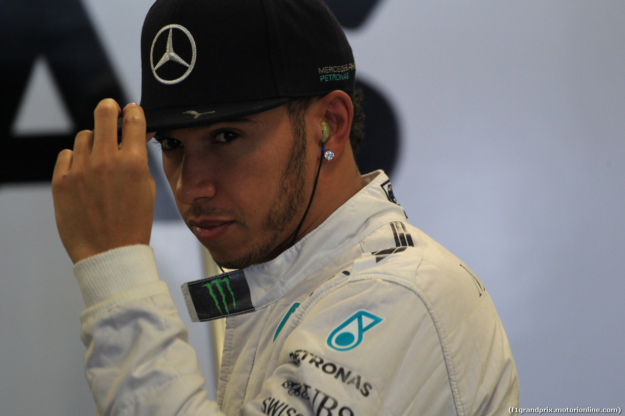 GP RUSSIA, 10.10.2015- Prove Libere 1, Lewis Hamilton (GBR) Mercedes AMG F1 W05