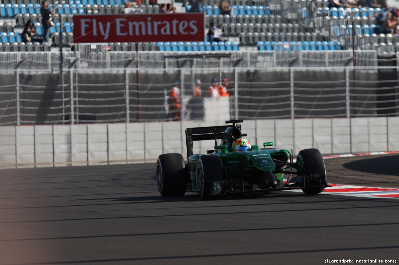 GP RUSSIA, 10.10.2015- Prove Libere 1, Roberto Merhi (ESP) Caterham F1 Team Test Driver
