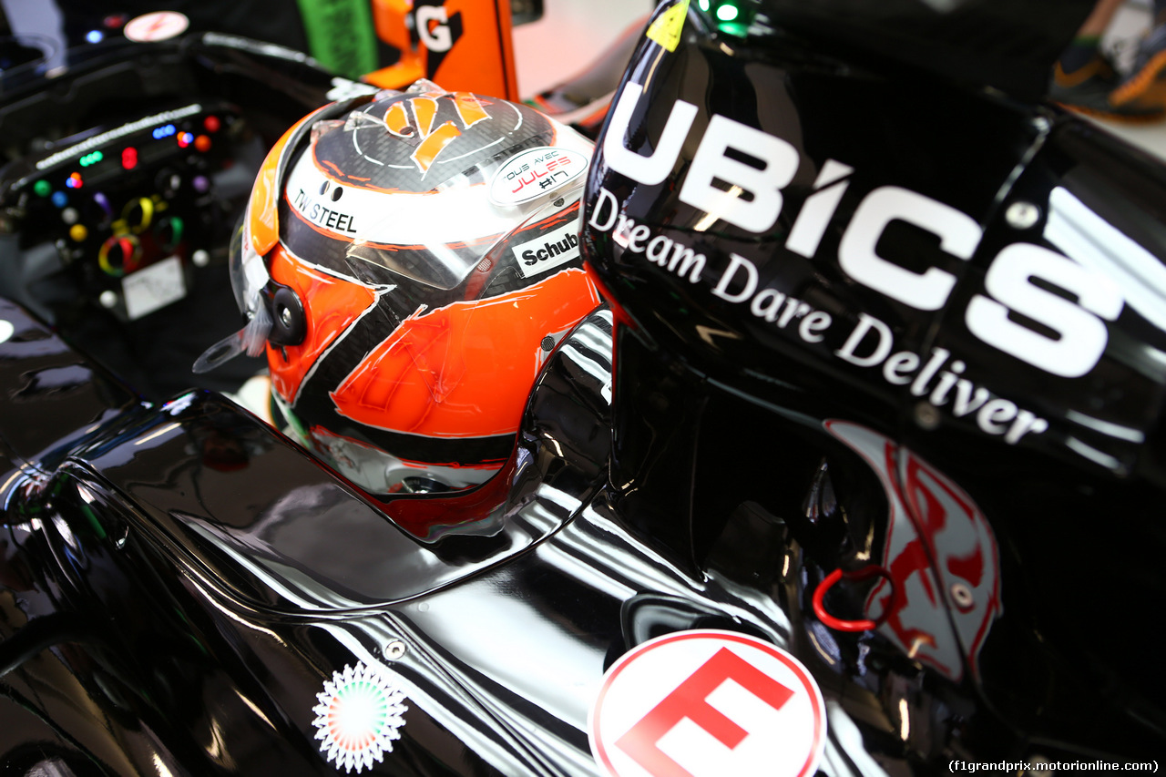 GP RUSSIA, 10.10.2015- Prove Libere 1, Nico Hulkenberg (GER) Sahara Force India VJM07