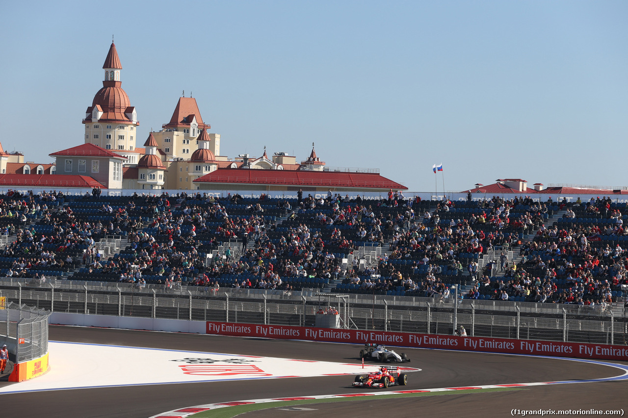 GP RUSSIA, 10.10.2015- Prove Libere 2, Fernando Alonso (ESP) Ferrari F14T