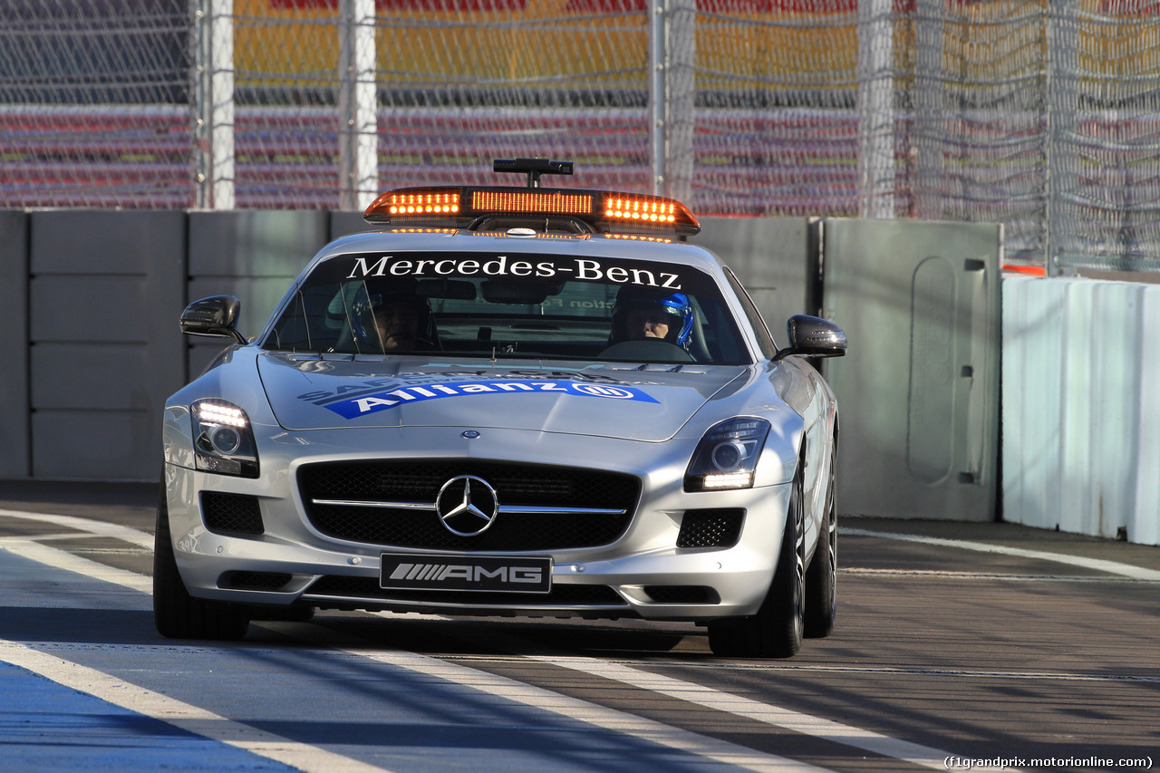 GP RUSSIA, 10.10.2015- Prove Libere 2, Safety Car