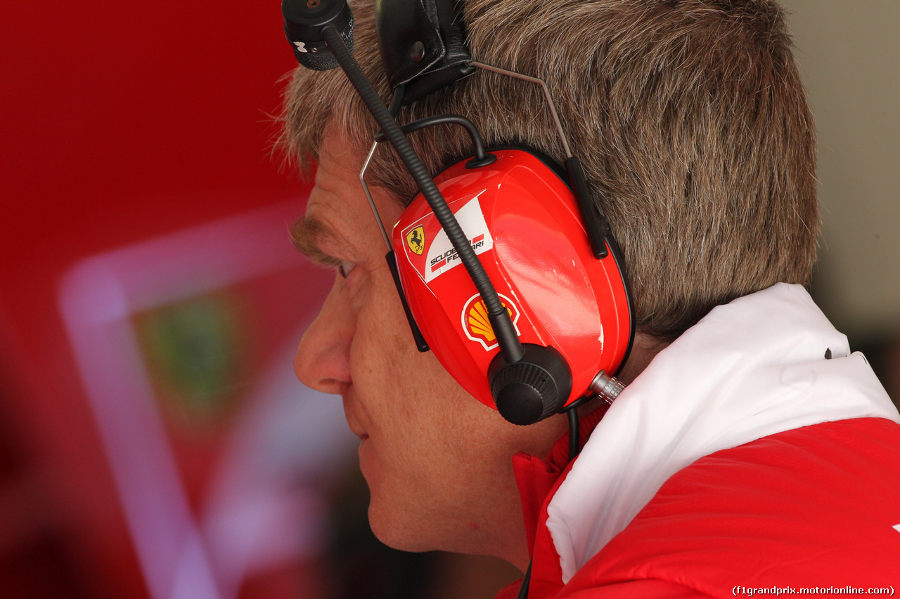 GP RUSSIA, 10.10.2015- Prove Libere 2, Antonello Coletta (ITA) Director of Ferrari Sport activities