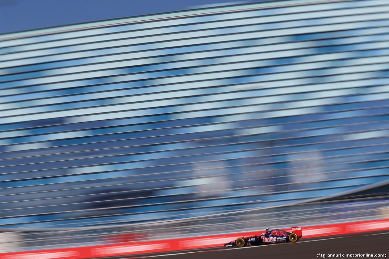 GP RUSSIA, 10.10.2015- Prove Libere 2, Daniil Kvyat (RUS) Scuderia Toro Rosso STR9