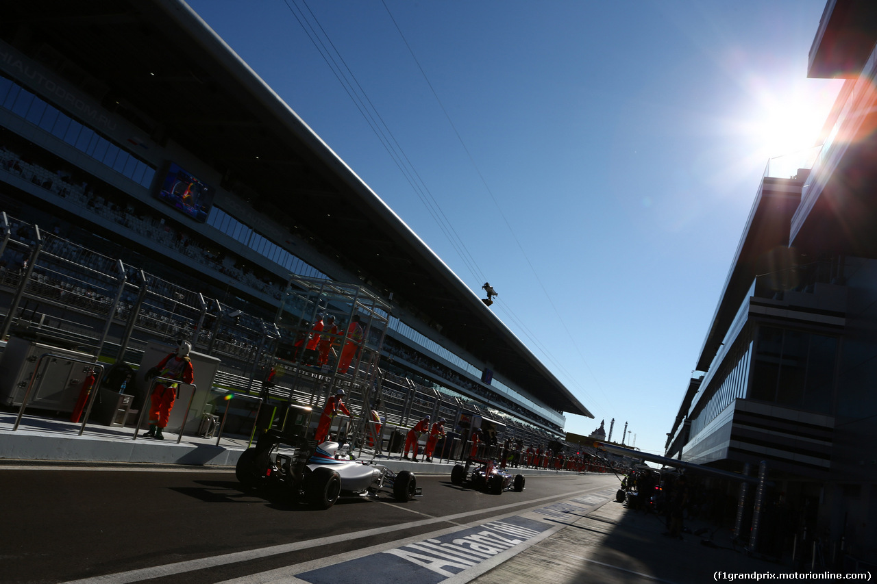GP RUSSIA, 10.10.2015- Prove Libere 2, Felipe Massa (BRA) Williams F1 Team FW36