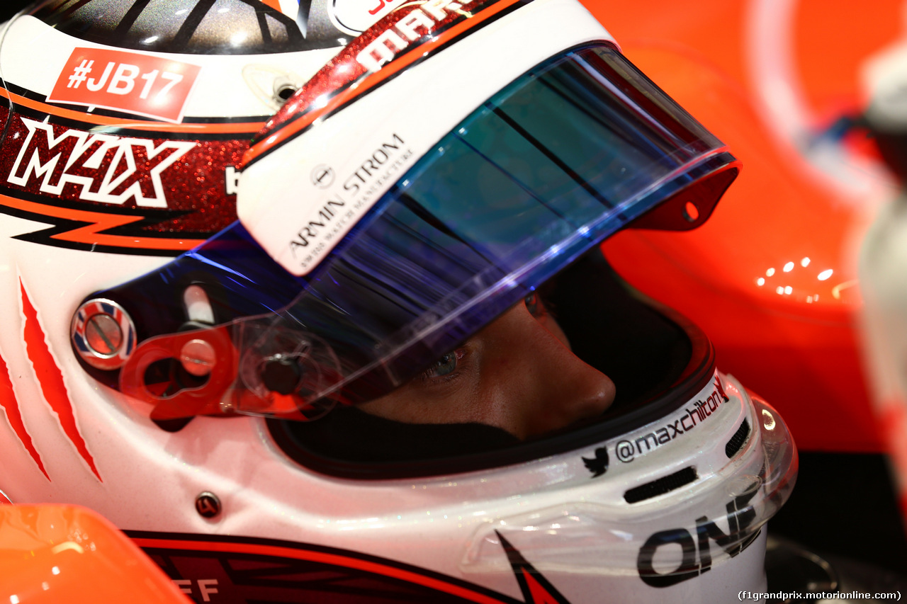 GP RUSSIA, 10.10.2015- Prove Libere 2, Max Chilton (GBR), Marussia F1 Team MR03