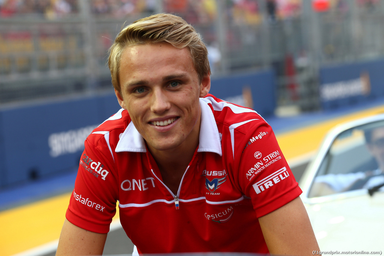 GP SINGAPORE, 21.09.2014 - Max Chilton (GBR), Marussia F1 Team MR03
