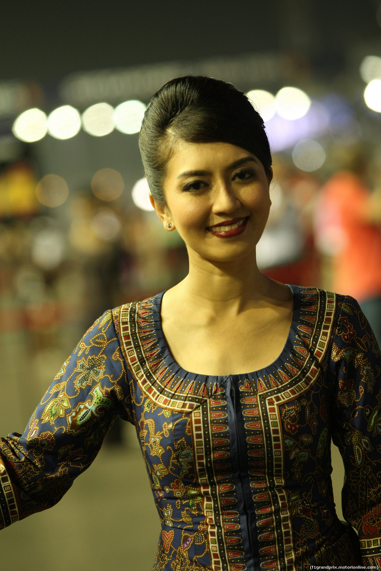 GP SINGAPORE, 21.09.2014 - Gara, griglia Ragazza