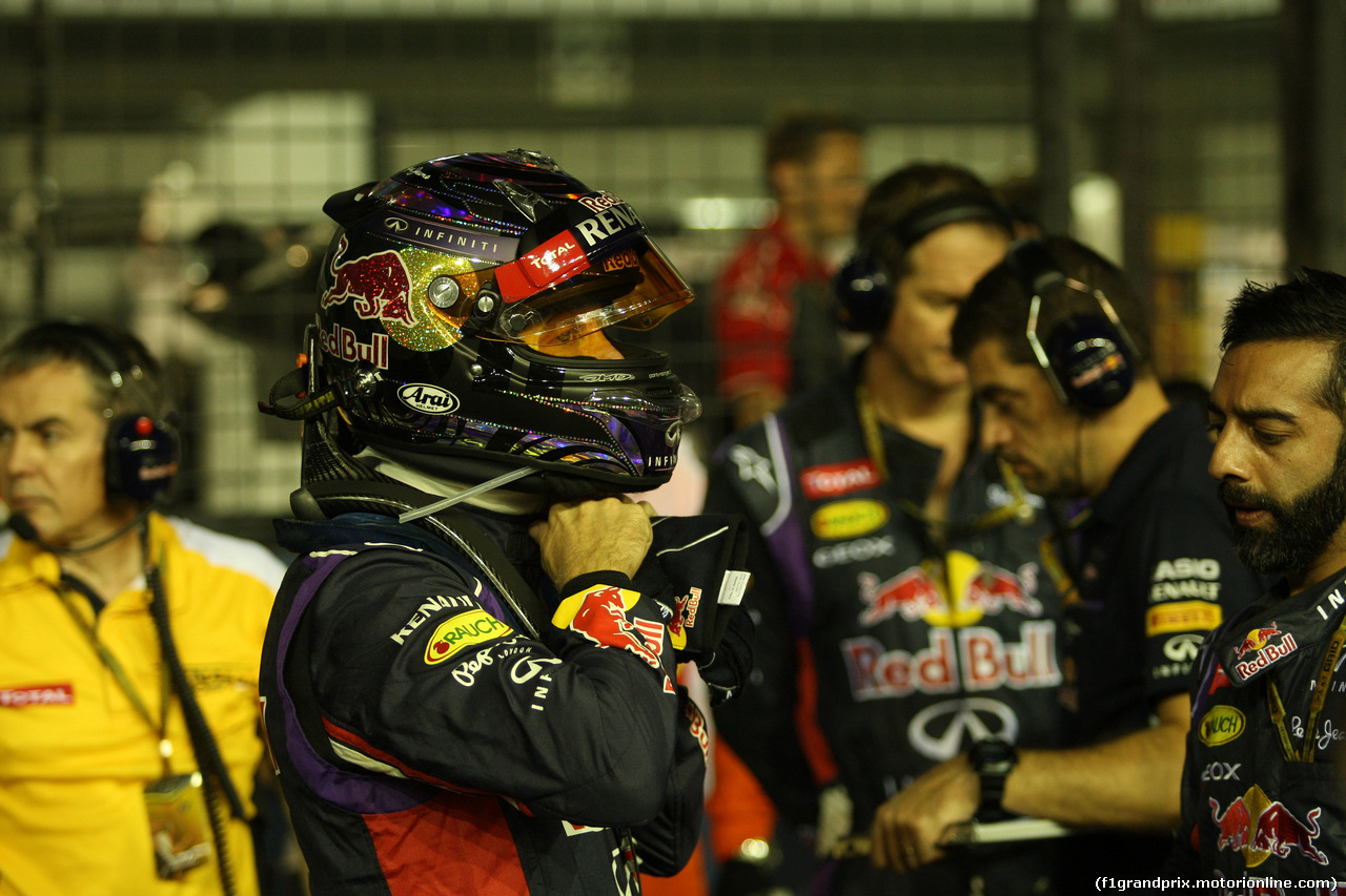GP SINGAPORE, 21.09.2014 - Gara, Sebastian Vettel (GER) Red Bull Racing RB10