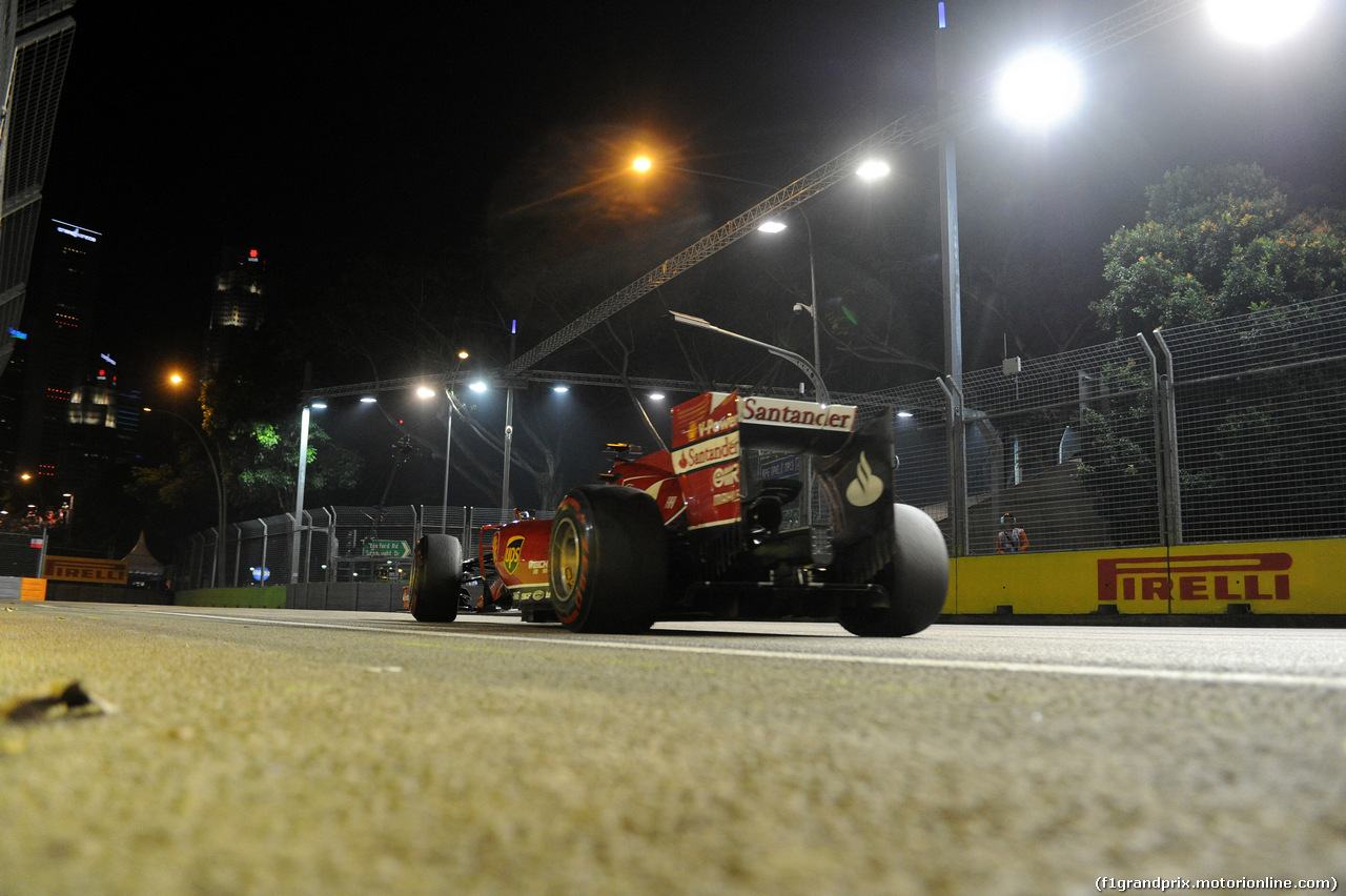 GP SINGAPORE, 21.09.2014 - Gara, Fernando Alonso (ESP) Ferrari F14-T