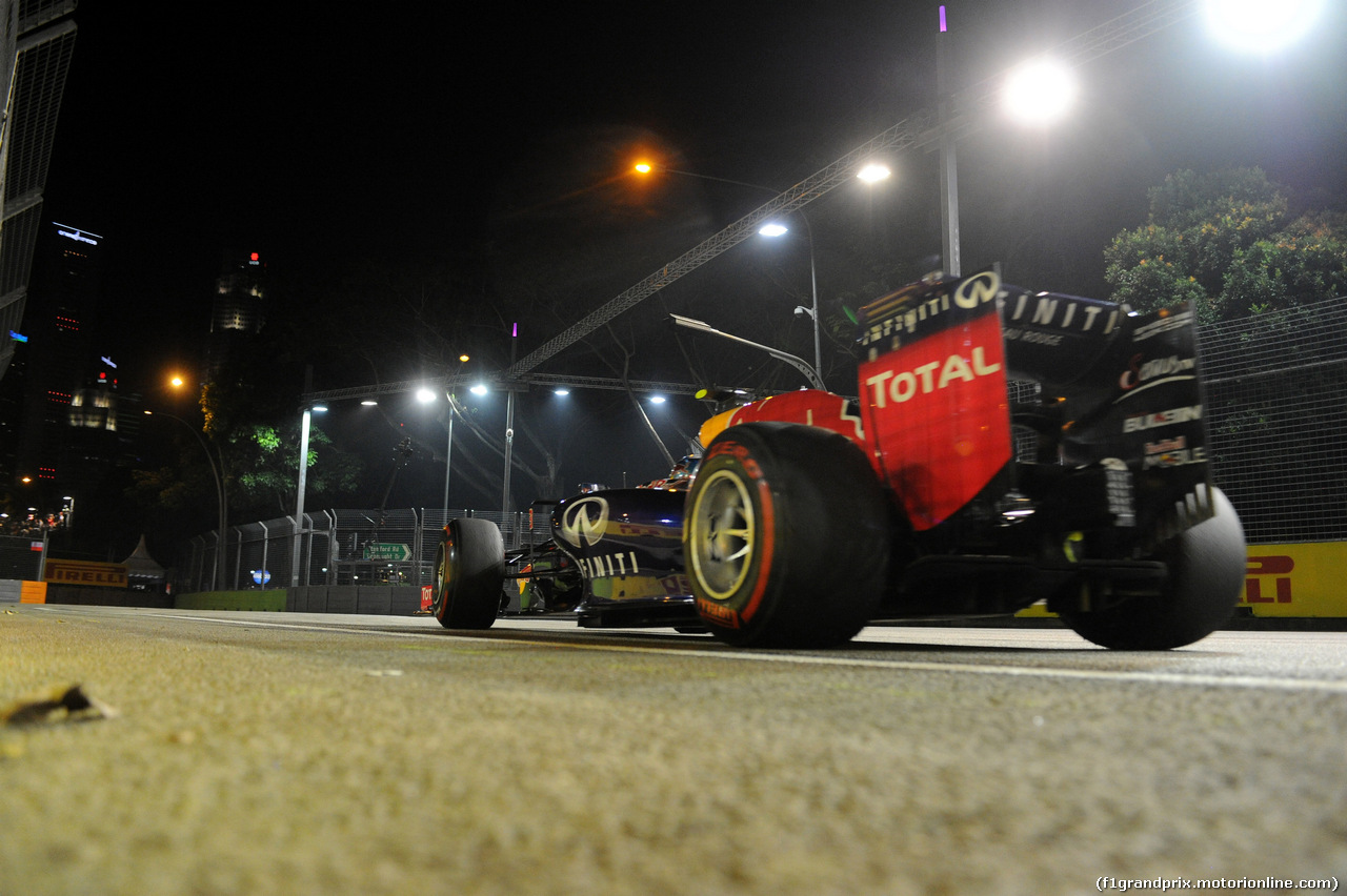 GP SINGAPORE, 21.09.2014 - Gara, Daniel Ricciardo (AUS) Red Bull Racing RB10
