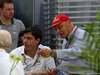 GP SINGAPORE, 21.09.2014 - Toto Wolff (GER) Mercedes AMG F1 Shareholder e Executive Director e Nikki Lauda (AU), Mercedes